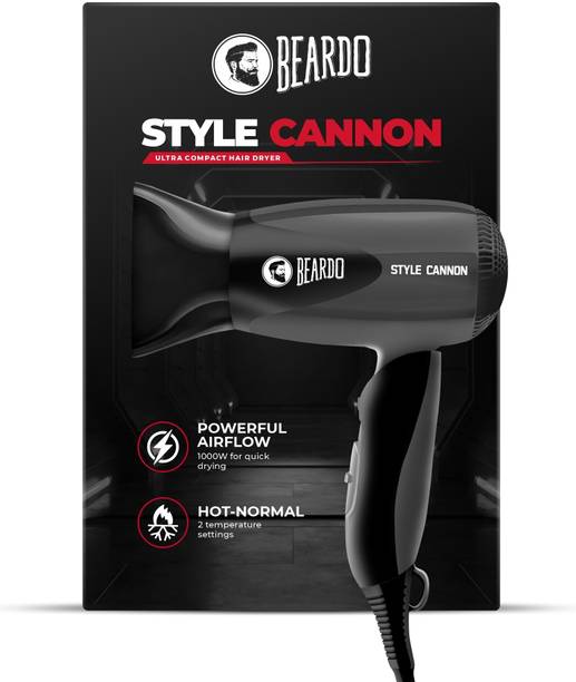 BEARDO Style Cannon Ultracompact Foldable Hair Dryer Hair Dryer