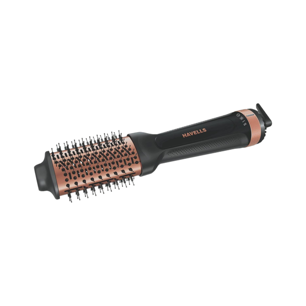 HAVELLS HD4081 Professional Volumizer, KeraNourish Ceramic Coating Brush Hair Dryer