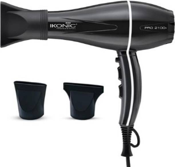 IKONIC PRO Pro2100 Hair Dryer 2000W, Black, 3 heat and 2 speed settings Hair Dryer