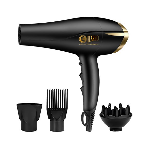 BEARDO Tornado | AC Motor, Concentrator, Diffuser | Hair Dryer