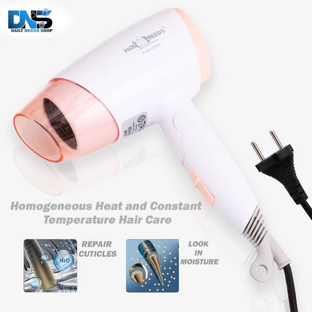 Daily Needs Shop Powerful 3500W Foldable Hair Dryer With Heat & Cold Setting Hair Dryer