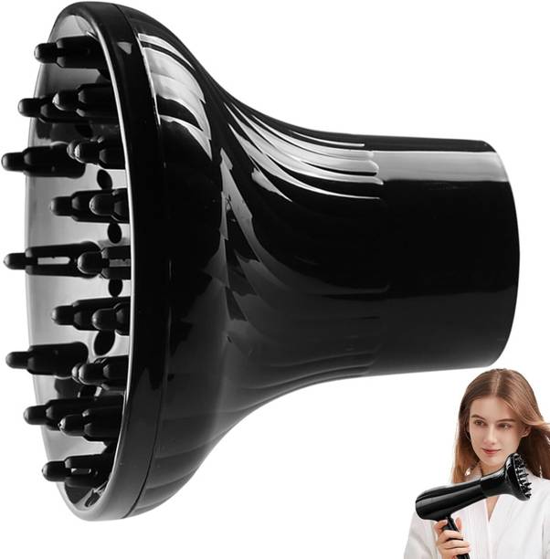 Clefairy Collapsible Hair Diffuser for Curly Hair, Universal Hair Diffuser Attachment Hair Dryer