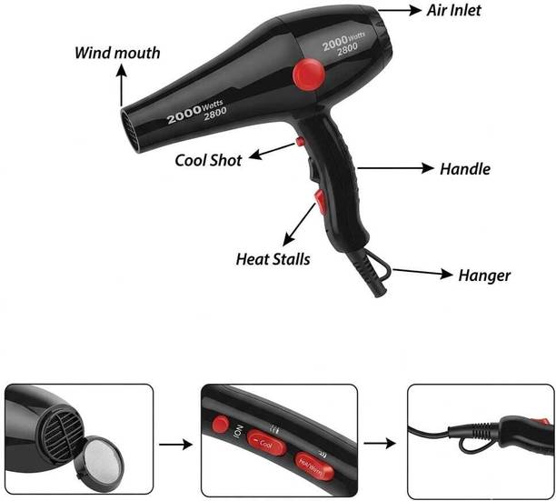 pinkal HCHOBA HAIR DRYER55 Hair Dryer