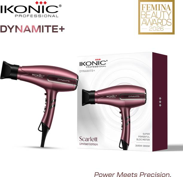 Ikonic Professional Dynamite+ Scarlett Limited Edition Hair Dryer