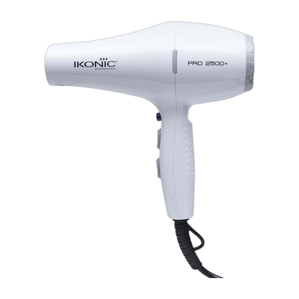 Ikonic Professional Hair Dryer 2500 Plus White Hair Dryer