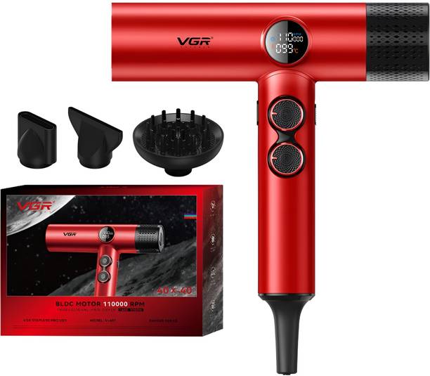 VGR V-401 Professional High Speed 110000 RPM BLDC Motor Hair Dryer