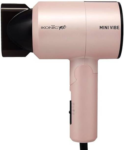 JSJ IKONIC Mini Vibe Hair Dryer 1200 Watts with 2 Speed Setting Cool Shot Overheat Hair Dryer