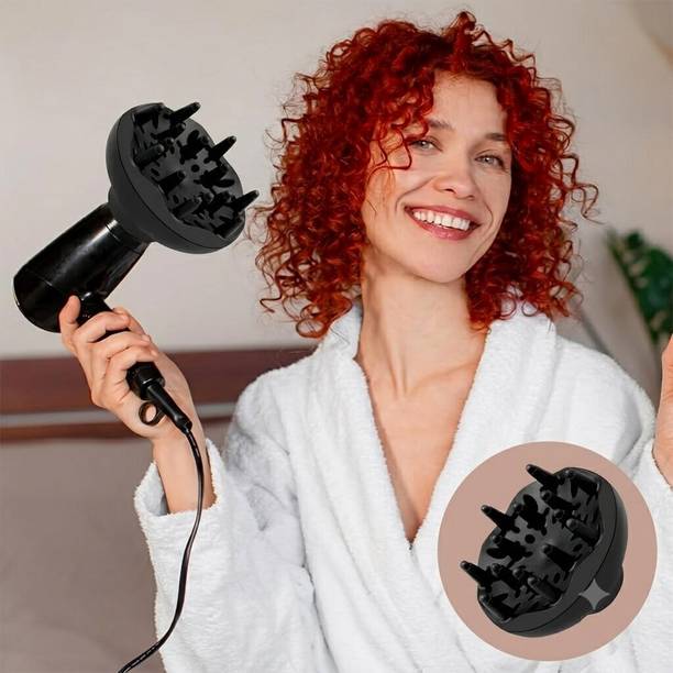SUICUNE Professional Hair Diffuser Attachment for Blow Dryer, Curl Enhancing Diffuser Hair Dryer