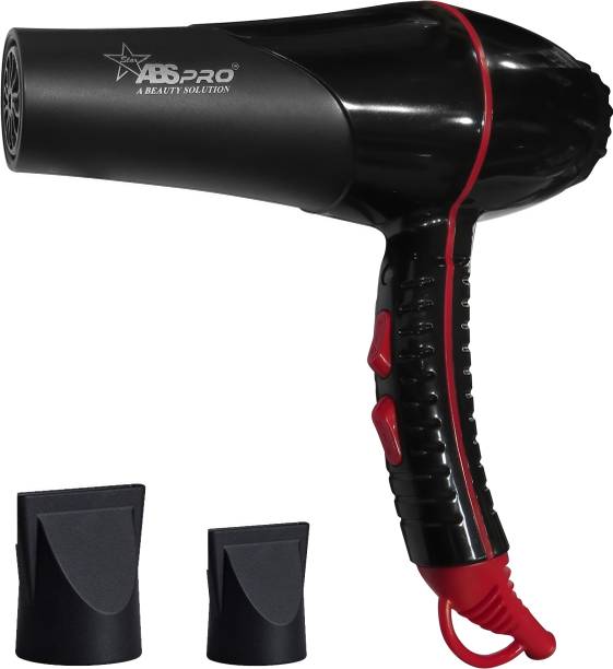 Abs Pro ABS- 7033 Dryer for Men and Women with 3 Heat & 2 Speed Setting, 2nConcentrator Nozzle, Diffuser and Removal Filter Hair Dryer