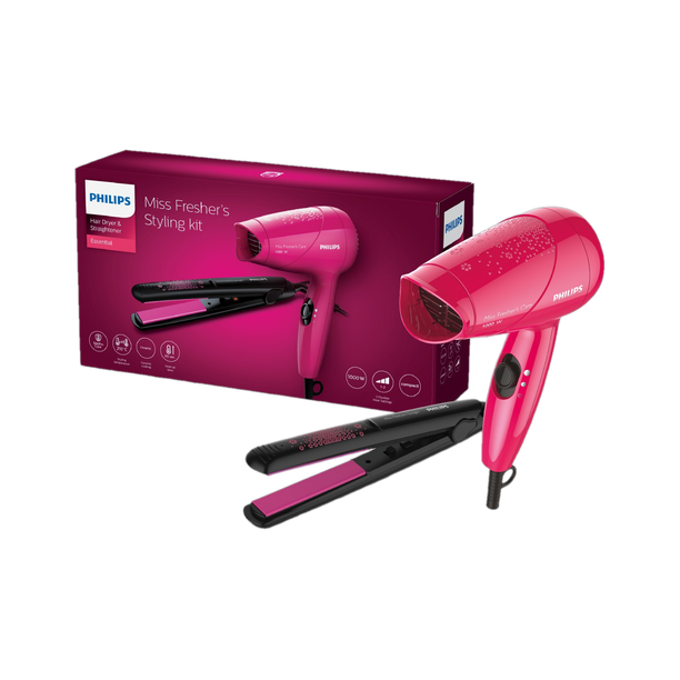 PHILIPS HP8643/46 Hair Straightener + Hair Dryer