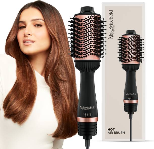 URBANYOG MakeMeeBold Hot Air Brush for Women | Dryer, Volumizer, and Straightener Hair Dryer