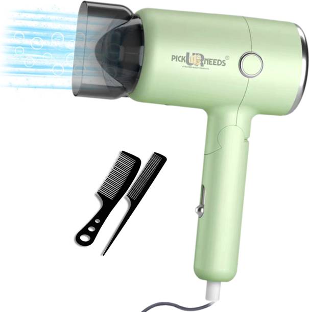 Pick Ur Needs Foldable Hair Dryer Stylish 2000W Professional Hot & Cold Hair Dryer with Handle Hair Dryer