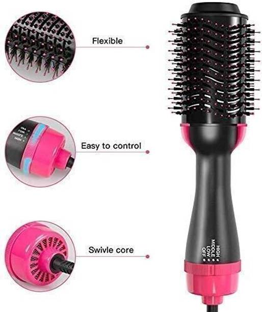 DN BROTHERS Hair Dryer Brush – Hot Air Styler for Blow Drying, Straightening, Curling D308 Hair Curler