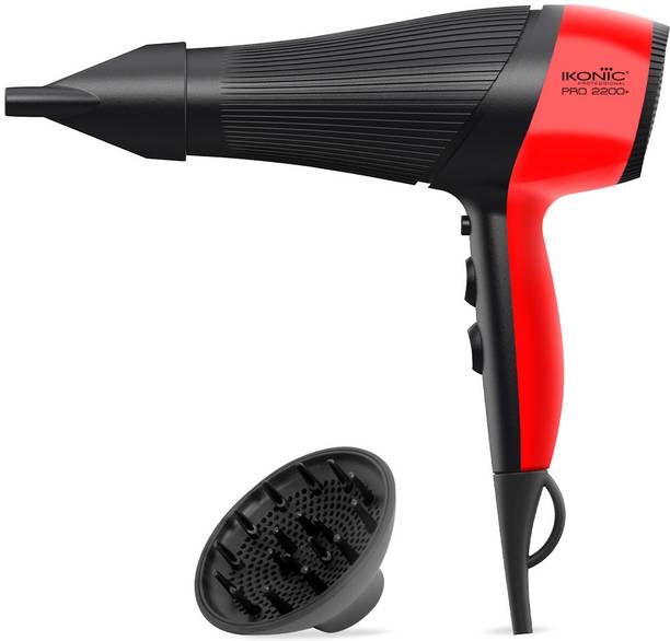 Ikonic Professional Pro 2200+ | 2 Speed & 3 Heat Settings with Cool Shot | Ionic Technology Hair Dryer