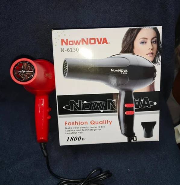VybeMart NO_VA NHP 6130 Hair Dryer (1800 W, Red) T6 Hair Dryer