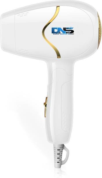 Daily Needs Shop Full Power Mini Professional Hair Dryer For Good Hair with Foldable Handle Hair Dryer