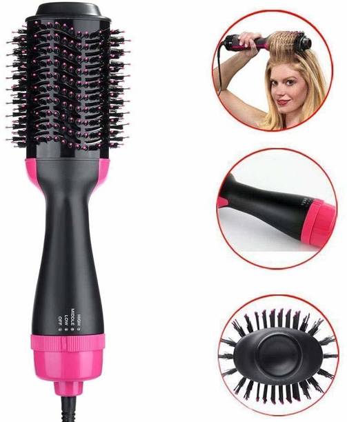 DN BROTHERS Hair Dryer Brush – Hot Air Styler for Blow Drying, Straightening, Curling D418 Hair Curler