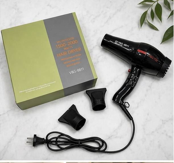 Mizz 1800-2100 Hair Dryer (220 W, Black) Hair Dryer