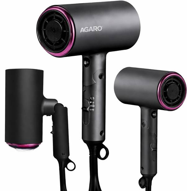 AGARO HD-1214 Premium Hair Dryer without Nozzle 1400 Watts Motor Hair Dryer