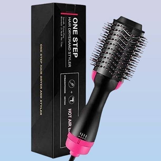 AGINDUSTRY 3IN1 Hair Straightener, Hair Curling, Hair Dryer, On Step Hair Dryer NI96 Hair Dryer