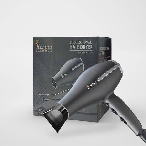 Berina Professional | High Power 2400W Hair Dryer BC-8809 | Lightweight Hair Dryer