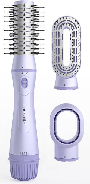 caresmith FCS0150 Bloom 3-in-1 Hot Air Brush Ceramic-Coated Hair Dryer