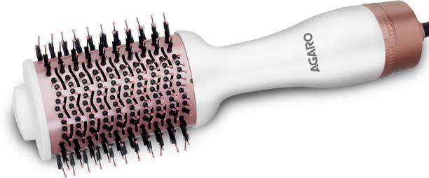 AGARO HV2179 Hot Air Brush, Hair Blow Dryer, Volumizer & Styler, 360� Airflow Vent Hair Dryer