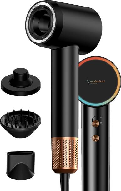 MakeMeeBold Concentrator & fuser | Cool Air Setting | Lightweight & Quiet Air Dryer for Hair Hair Dryer