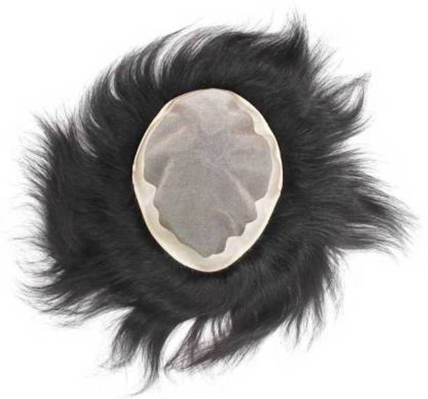 D-DIVINE Men's Toupee ,Patch 9X7, Wigs Hair Extension