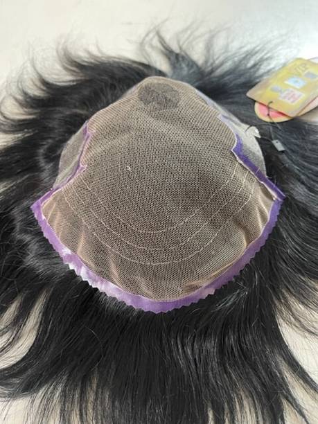 Omemi Q6 hair patch for men size (9x6) 100% Indian human hair Hair Extension