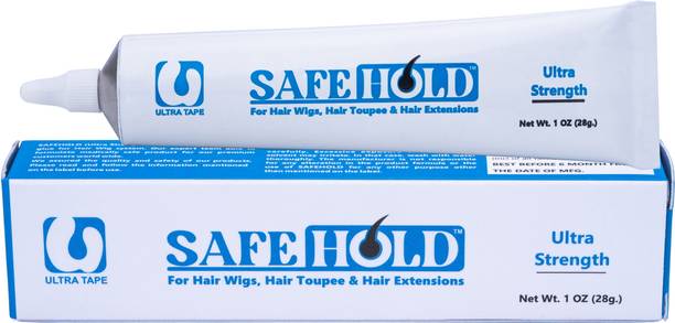 SAFEHOLD Ultra Hold Hair Wig Glue Tube _Waterproof_4+Weeks Hold_Clear &Transparent Glue_ Hair Accessory Set