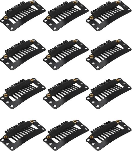 BEUNI  Extension Clips for Wigs &  Patches Hair Extension