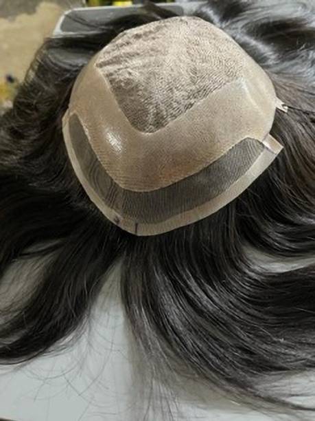 Omemi Silk front lace size (9x7) 100% India human hair Baldness solutions Hair Extension