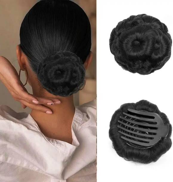 Crazy Hair Bridal  Bun Artificial Juda  Extension For Women Hair Extension