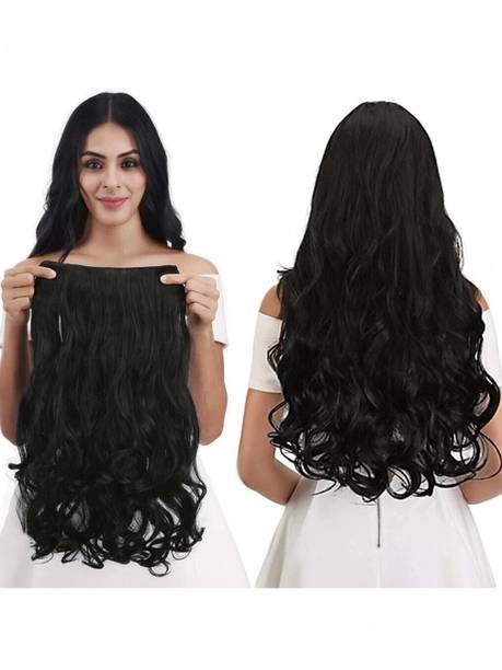 PEMA Black Curly Hair Extension