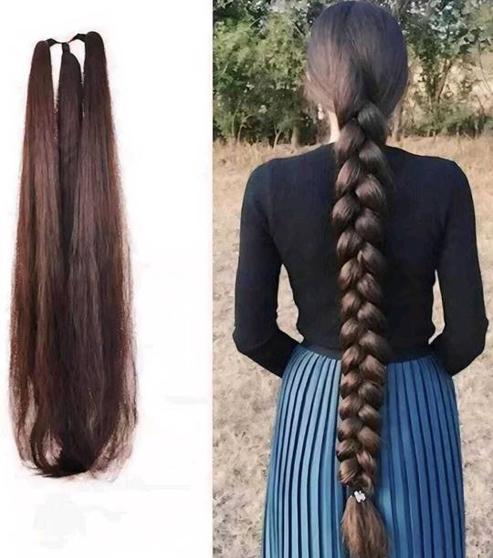 NAZARIO Brown Choti for Women and Girls or Bridal Hair Extension