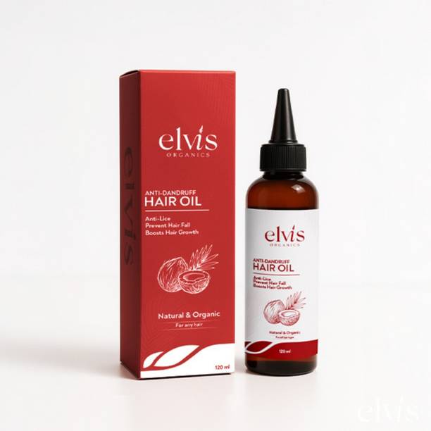 Elvis Anti-Dandruff Hair Oil 120ml | Controls Dandruff & Hair Fall Hair Oil