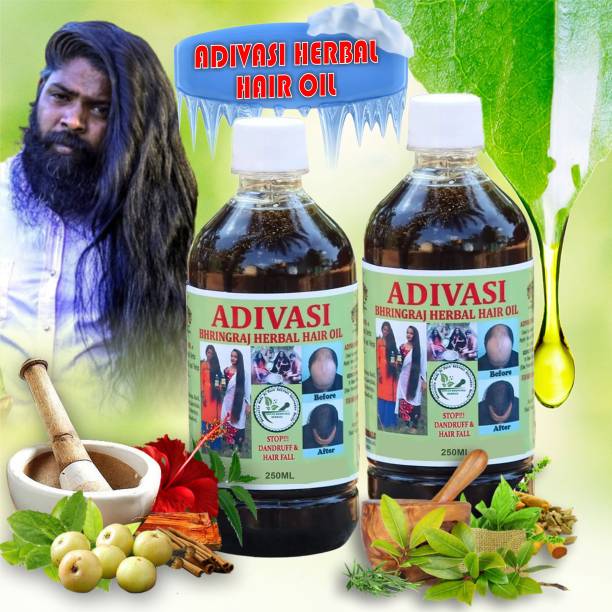 Adivasi vishavabhri Fast Hair Growth and Dandruff Control  Hair Oil