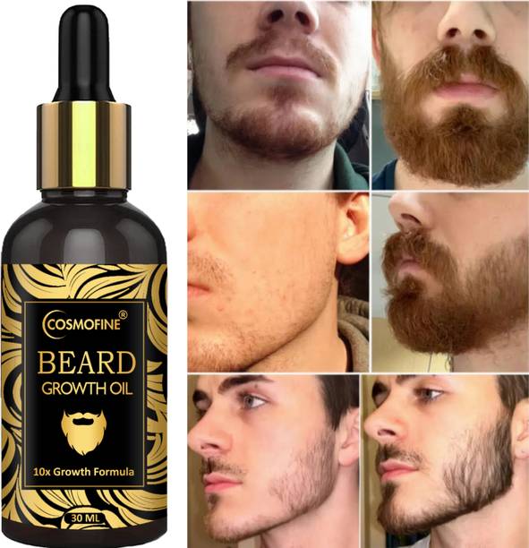 cosmofine Beard and Moustache Oil Non-Sticky, Light Hair Oil