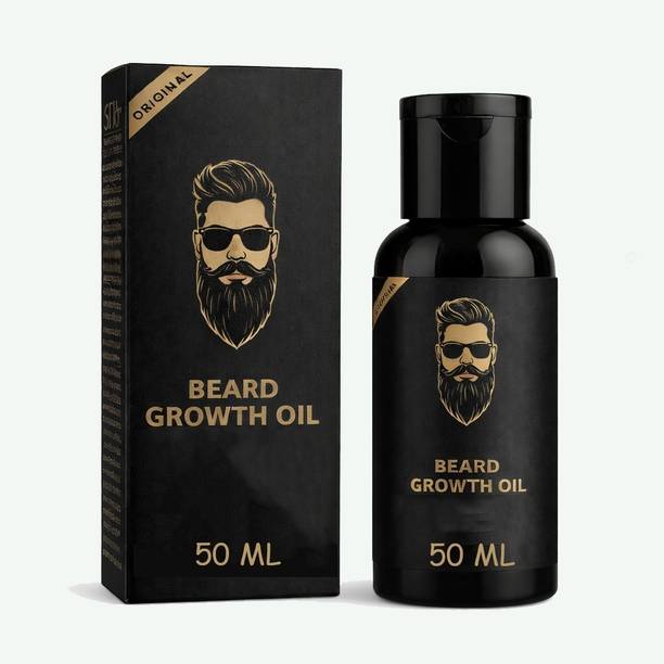 Sarbeau Beard Growth Oil for Men Natural Beard Growth Serum for Thicker Beard_C_048 Hair Oil