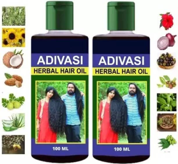 Adivasi Herbal Premium quality hair oil for hair Regrowth (200 ml) Hair Oil