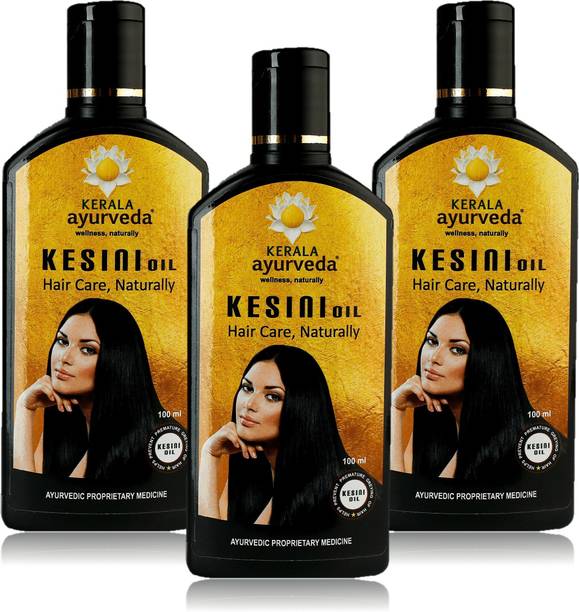 Kerala Ayurveda Kesini Daily Hair OIl Combo Pack of 3 (100 Ml) Hair Oil