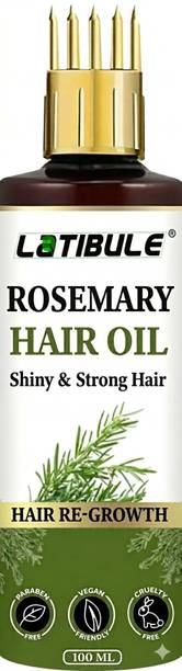 Latibule Rosemary Hair Oil - Hair Re-Growth Formula for Shiny & Strong Hair Hair Oil