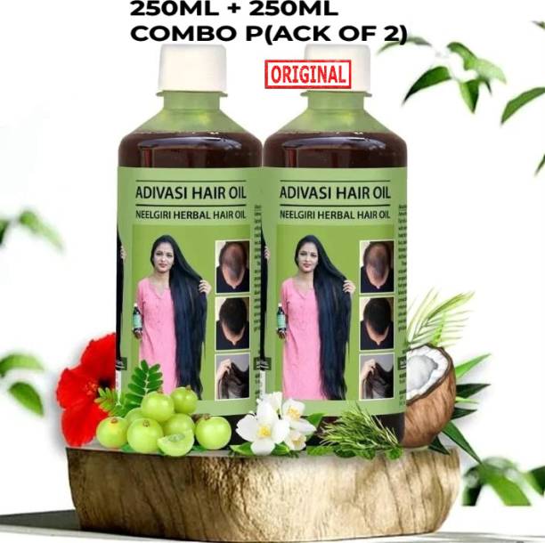 Adivasi nilambari Adivasi Neelgiri Herbal Hair Growth Oil 500ml Hair Oil