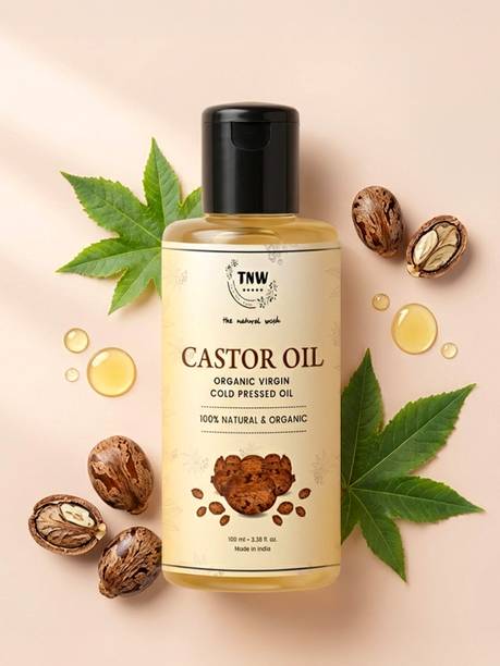 TNW - The Natural Wash Castor Oil | Virgin | Cold Pressed | Hair & Nails Growth Hair Oil