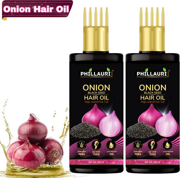 Phillauri Black Seed Onion Hair Oil Hair Regrowth For Men And Women Beautiful Hair Hair Oil