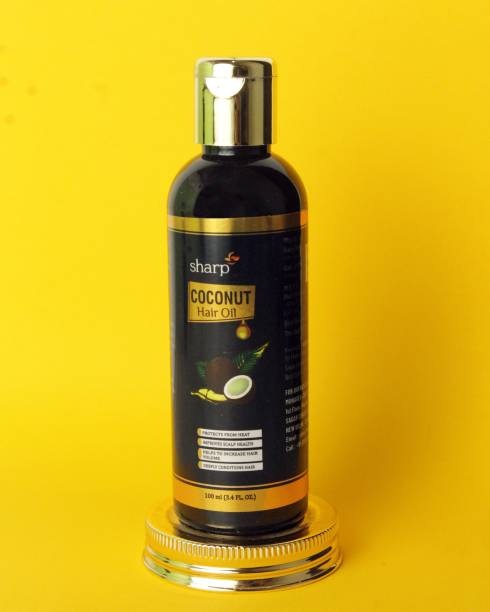 Floh Sharp Coconut oil for Body, Hair & Skin Care Hair Oil