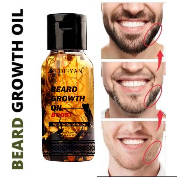 Lofiyan Beard Hair Growth Oil for Men, Faster Growth Oil Hair Oil