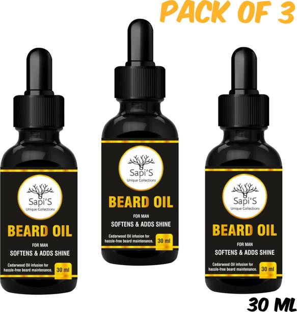 SAPI'S Beard growth oil, Softens and Adds Shine, Growth Oil Hair Oil