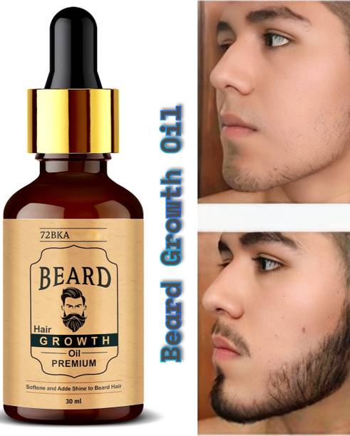 72BKA Grow Your Confidence: Our Beard Growth Oil Solution LL44 Hair Oil